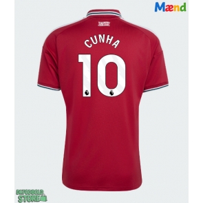Manchester United Matheus Cunha #10 Replika Hjemmebanetrøje 2026-27 Kortærmet